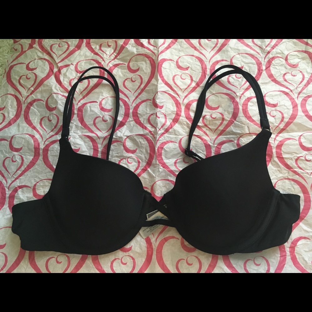 Sexy black VS demi bra